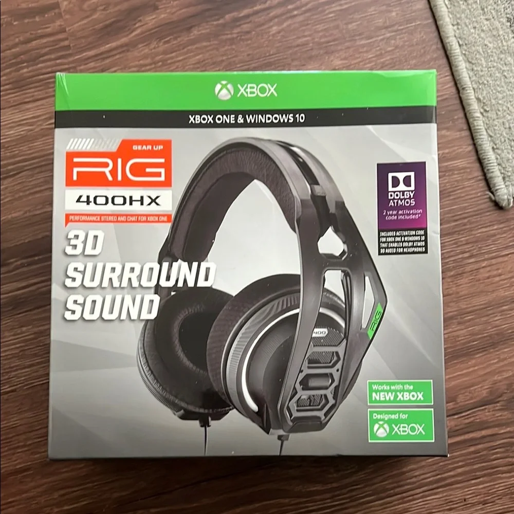 400HX Black Gaming Headset for Xbox